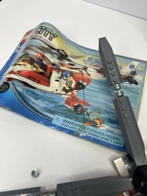 Lego City Rescue Helicopter Set 7903  w/ Instructions, Box Near Complete