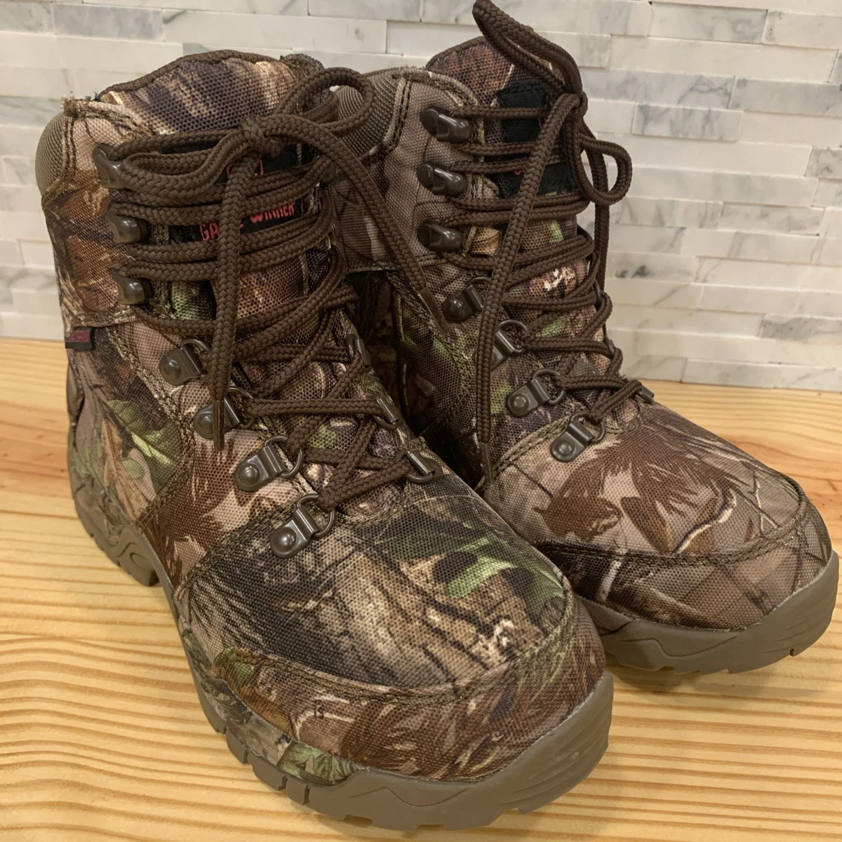 Game Winner 800 Thinsulate Camo Boots Size 8
