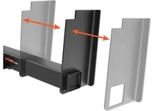 Curt 15903 Fits Universal Weld-On 13.5" Drop 15K Receiver Hitch