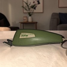 Vintage Brother 2 Speed Electric Scissors Model 227 Made in Japan EUC
