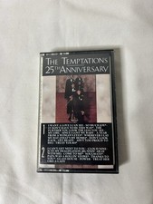 The Temptations 25th Anniversary 1986 Cassette Tape