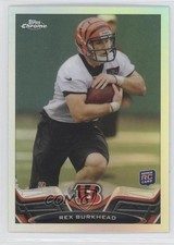 2013 Topps Chrome Refractor Rex Burkhead #8 1m8