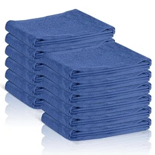 Surgical Towels for Cleaning Huck Towels 12 Pack 100% Cotton Size 15x25 Blue ...