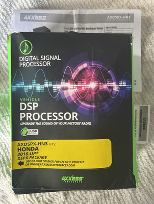 Axxess AXDSPX-HN3 Vehicle DSP Digital Signal Processor for Honda 2016-Up