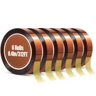 Heat Tape, High Temperature Heat Resistant Tape for Sublimation, 6 Rolls 10Mm*16