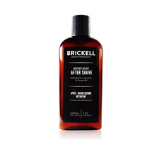 Brickell Men's Products Instant Relief Aftershave for 4 Ounce (Pack of 1) 