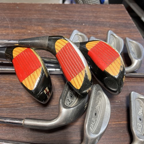 Ping Eye 2 Karsten 1, 3, & 5 Wood Set With 4-Lw Iron Set Black - Picture 16 of 20