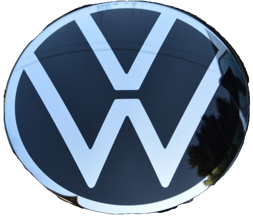 Emblème VW Tiguan II Facelift 2020 d'origine logo avant noir calandre 5NA853601M