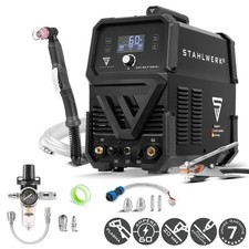 STAHLWERK plasma cutter 60 P Digital 60 Ampere 20 mm cutting capacity THC