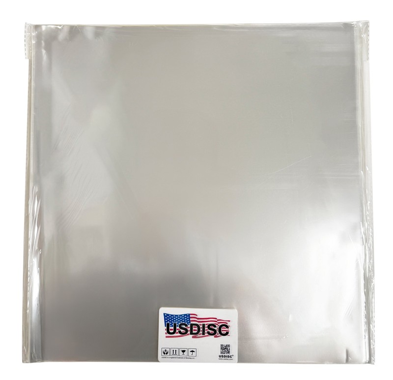 300 USDISC Record Outer Sleeves 12", OPP LP