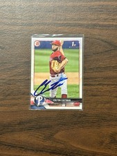 2018 Bowman Paper Colton Eastman Philadelphia Phillies #BD96 IP Signed Auto