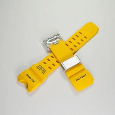 Bracelet de montre Casio G-Shock Mudmaster GWG-1000 bracelet jaune montre... - Photo 1/4