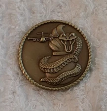 AUTHENTIC NSA CIA CENTRAL INTELLIGENCE AGENCY COVERT OPPS RARE CHALLENGE COIN