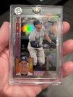 AARON JUDGE SILVER REFRACTOR INVESTMENT CARD SP TOPPS CHROME YANKEES MVP