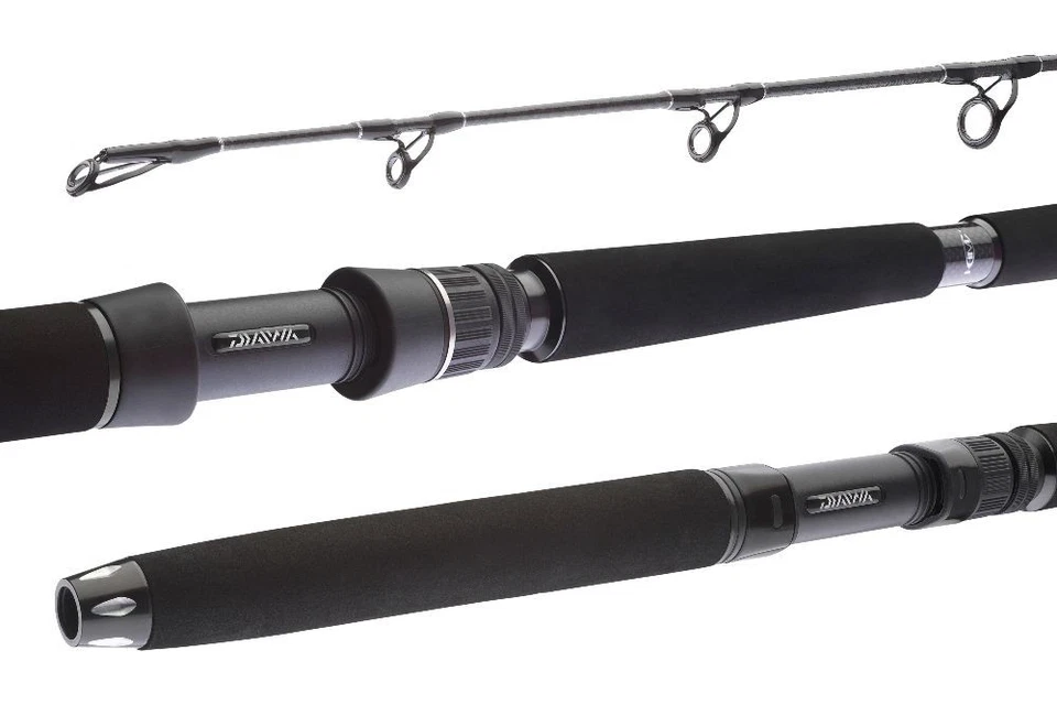 DAIWA BG DEEP SEA Bootsrute Tiefseerute Heilbuttrute Naturköderrute 175cm-220cm - Bild 4 von 4