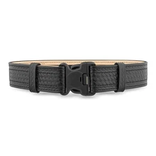 Dutyman 5071 2-1/4" Basketweave Leather Duty Belt Size Large 40/42 New