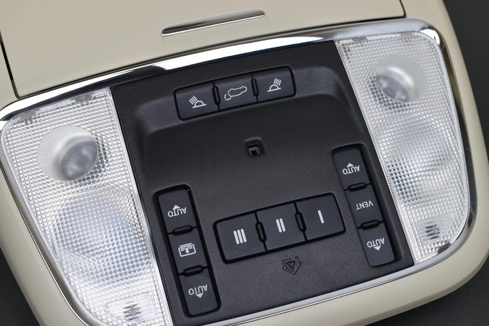 Jeep Grand Cherokee 2011-2014 consola superior domo luz lámpara Homelink OEM Foto 2 de 4