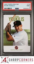 2003 TOPPS PRISTINE #170 KEVIN YOUKILIS RC POP 2 PSA 9