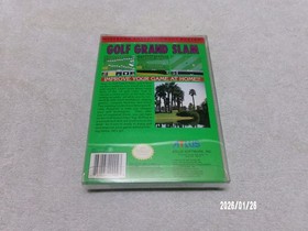 #809 Nes Nintendo Golf Grand Slam By Atlus CIB With Map/Poster