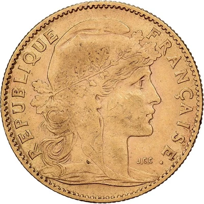 France, 10 Francs, Marianne, 1905, Paris, Or, TTB, Gadoury:1017, KM:846 - Photo 1/2