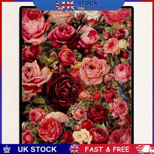 11CT Stamp DIY Pink Flowers Cross Stitch Kit Embroidery Needlework (DX1092) eBay