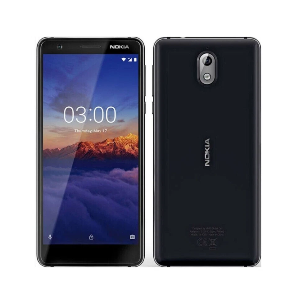 Nokia 3.1 Original Unlocked Dual SIM 4G LTE 16GB ROM 2GB RAM 8MP Android Phone - Immagine 3 di 4