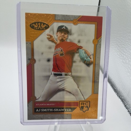2024 Topps Tier One #90 RC AJ Smith-Shawver Atlanta Braves