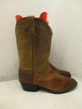Smoky Mountain Boots Brown Leather Cowboy Youth Size 5 D Style 1734Y