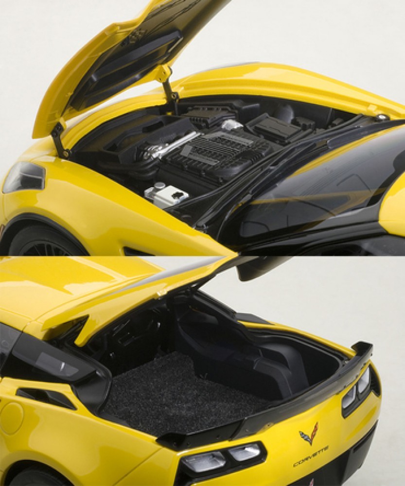 New Auto Art 1/18 scale Chevrolet Corvette (C7) Z06 (Yellow