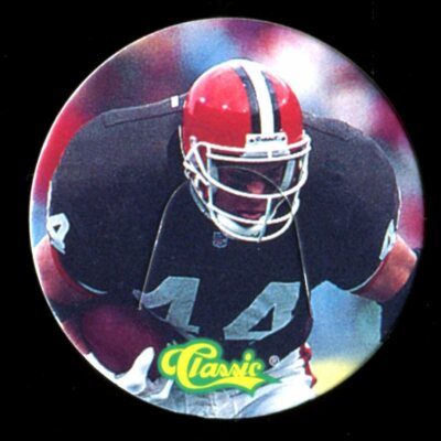 1993 Classic NFL Football Pogs TONX #135 TOMMY VARDELL CLEVELAND BROWNS