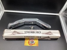 Schylling Streamliner Chrome Plated Tin Wind Up Three Car Train