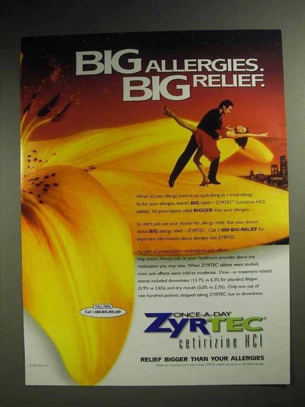 Allergy Medicine Ads