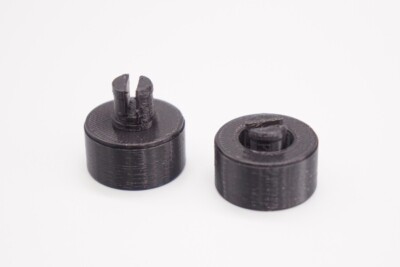 35mm to 620 Film Vintage Style Camera Spool Adapter Set (2pcs) 3D Printed