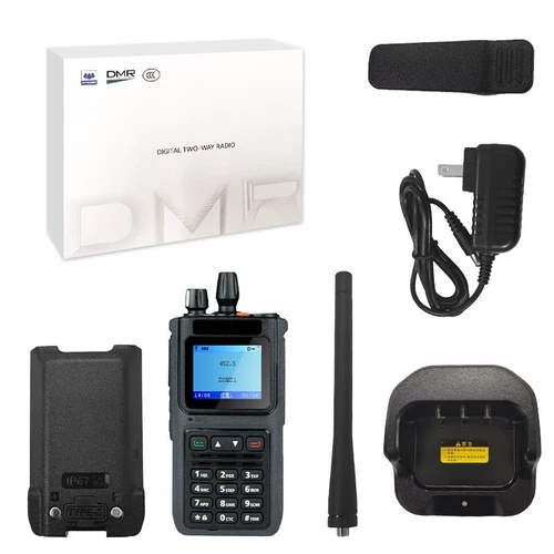 Radio digital DP999 DMR AES256 cifrado IP67 10W radio bidireccional de larga distancia - Imagen 10 de 10