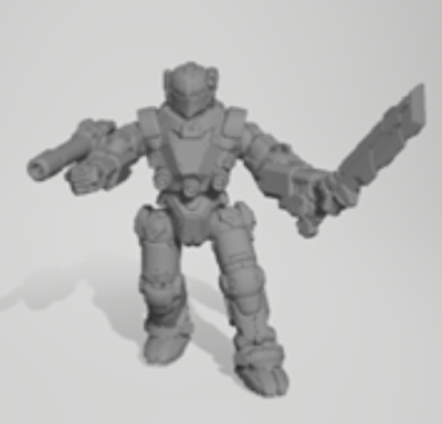 Battletech 20-5207 Black Knight BL-9-KNT (Battle of Tukayyid