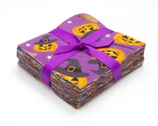 102 Piece HALLOWEEN 2  pre cut charm pack 5" squares 100% cotton fabric quilt