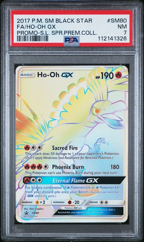 Ho-Oh-GX graded PSA 7 for sale on eBay