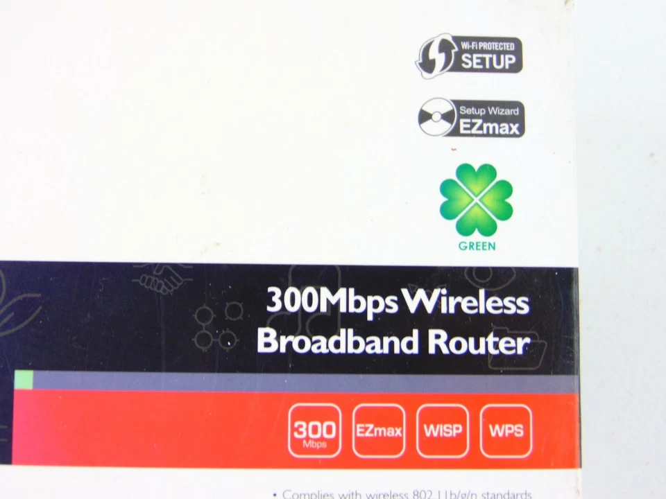 Router de banda ancha inalámbrico Edimax BR-6428NS 300 Mbps Foto 3 de 4