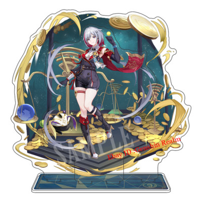 Anime Honkai: Star Rail Topaz Acrylic Desktop Stand Figure Collection Decor