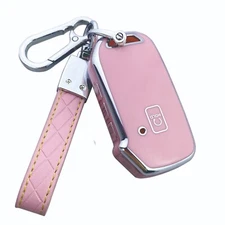 Yuebutor Key Fob Cover Case Fit for Kia Cerato Ceed Forte NIRO Sorento Seltos