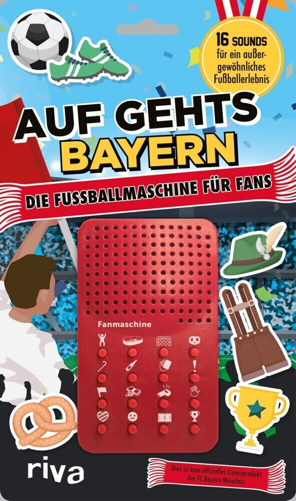 Thumbnail - Auf Geht's Bayern - Die Fußballmaschine Für Bayern-fans | Stück |