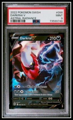 Pokemon Astral Radiance Darkrai V #098 PSA 9 | eBay