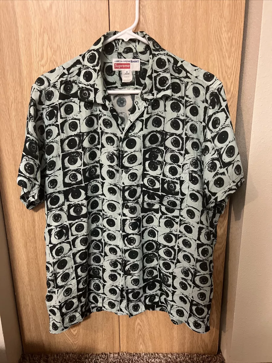 Supreme /Comme Des Garcons Shirt/Eyes Layon Shirt/Short Sleeve Shirt/S