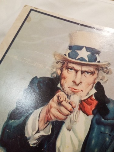 RPI 223 März 1974 Flagg Rekrutierung Poster Werbung "I Want You" für US Army - Bild 6 von 13
