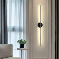 Minimalism Nordic LED Wall Light Luxury Aluminium Long Stick Wall Sconce Lamp