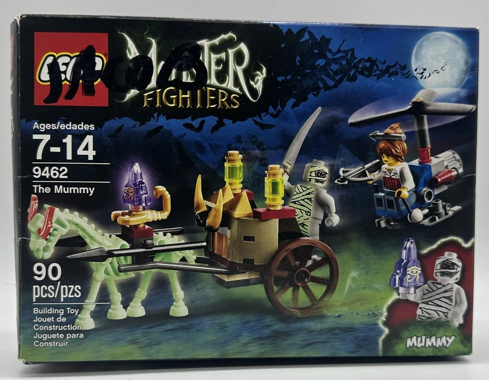 LEGO Monster Fighters: LA MOMIA 9462, BOLSA SELLADA 100% Completa, Caja Abierta Foto 3 de 4