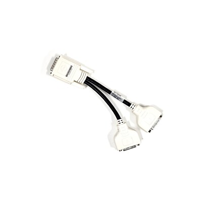 HP/Dell Single DMS-59 to Dual DVI Y Splitter Video Cable H9361 R0915 338285-009