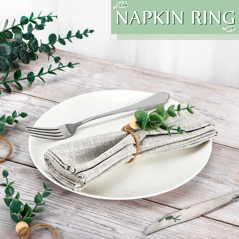 Greenery napkin best sale rings