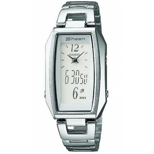 Casio sheen analog clearance digital ladies watch