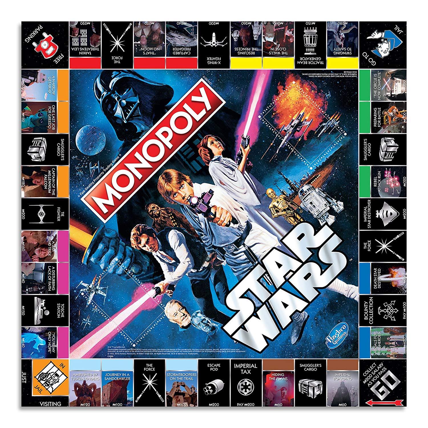 star wars monopoly 40th edition